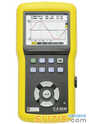 法國CA CA8230單相電能質量分析儀 