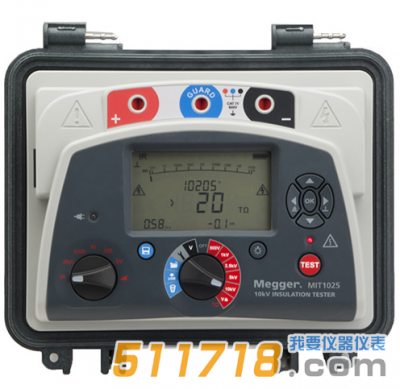 美國(guó)Megger MIT1025 10kV絕緣電阻測(cè)試儀