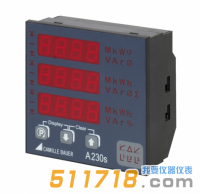 德國(guó)GMC-I SINEAX A230s LED顯示多功能電量表