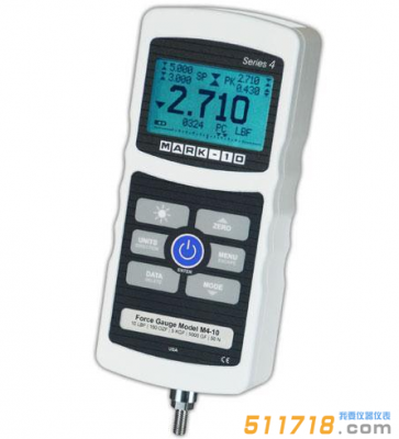 美國Mark-10 Series 4系列M4-200-500數顯推拉力計