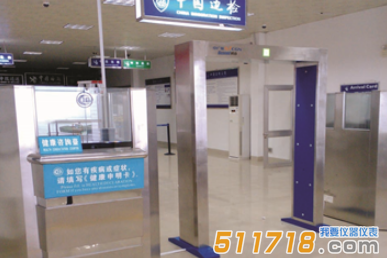 BG3400系列行人通道式放射性物質(zhì)監(jiān)測系統(tǒng)