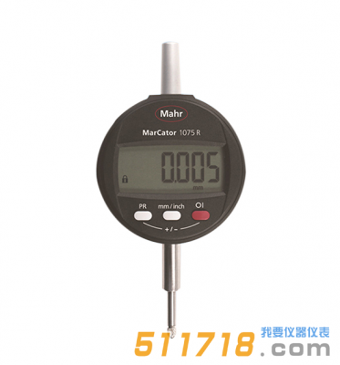 德國MAHR(馬爾) 1075R百分表/不銹鋼數顯百分表/數顯百分表