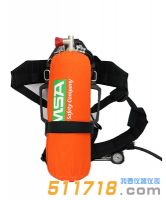 美國(guó)MSA 10167791 AX2100 BTIC空氣呼吸器 氣瓶帶表 6.8L