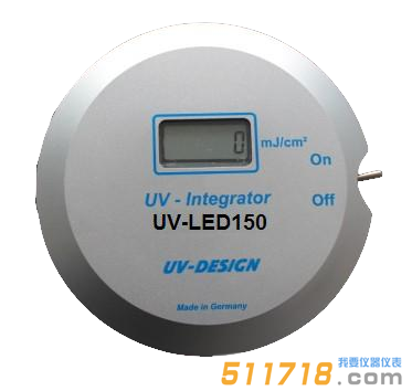 德國UV-DESIGN UV-LED 150光源專用檢測能量計