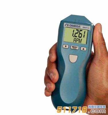 美國OMEGA HHT13接觸式/非接觸式袖珍激光轉速計