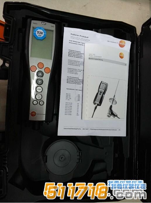 testo 340 煙氣分析儀