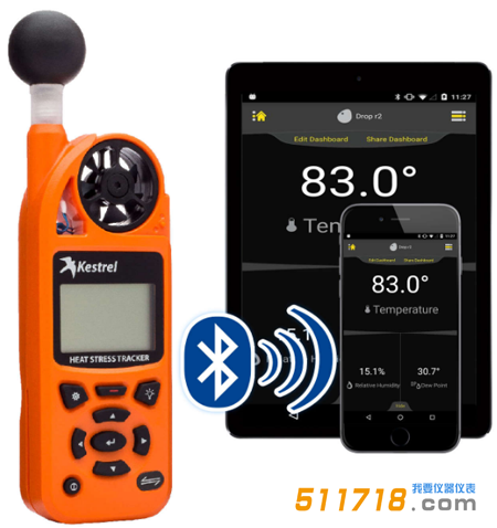 美國(guó)NK5400(Kestrel 5400)熱應(yīng)力氣象儀.png