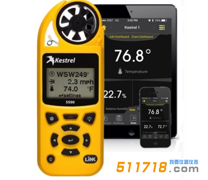 美國NK5500(Kestrel 5500)風速氣象儀.png