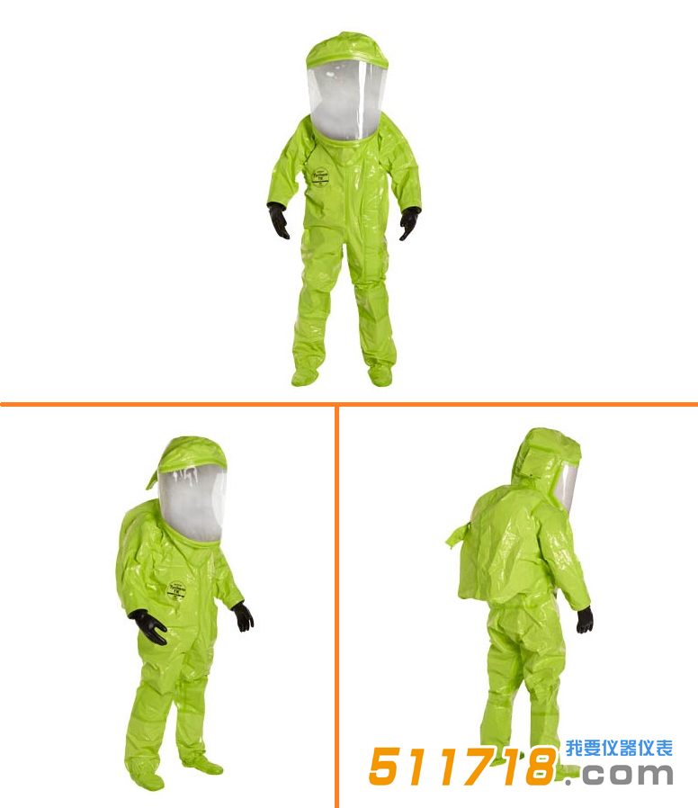 美國Dupont杜邦?Tychem? TK555T A級氣體致密型全封閉化學(xué)防護(hù)服.png