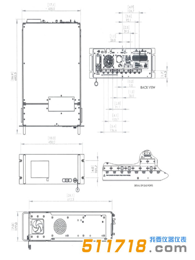 英國(guó)Servomex仕富梅 SERCOPRO Chroma(K4000)微量氣體分析儀尺寸.png